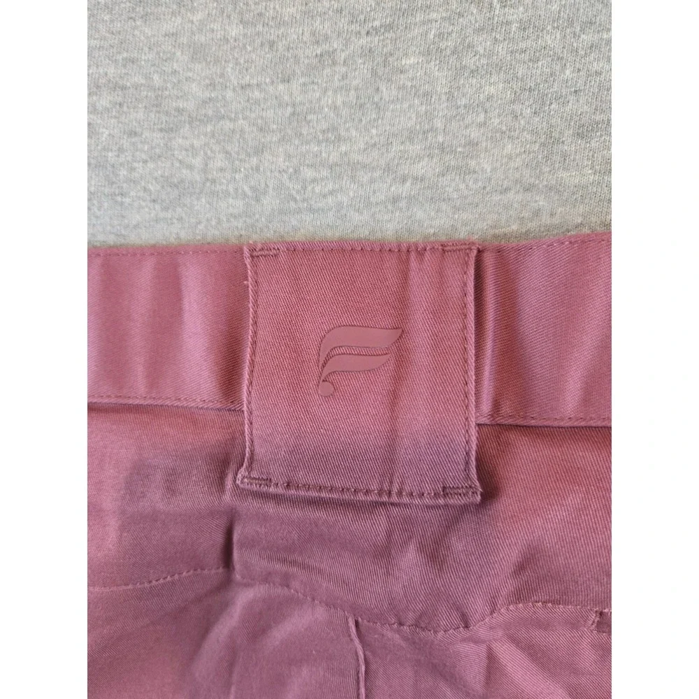 Fabletics The High‎ Side Chino Mens 30x32 Moonlight Mauve Modern Slim Pants NWT